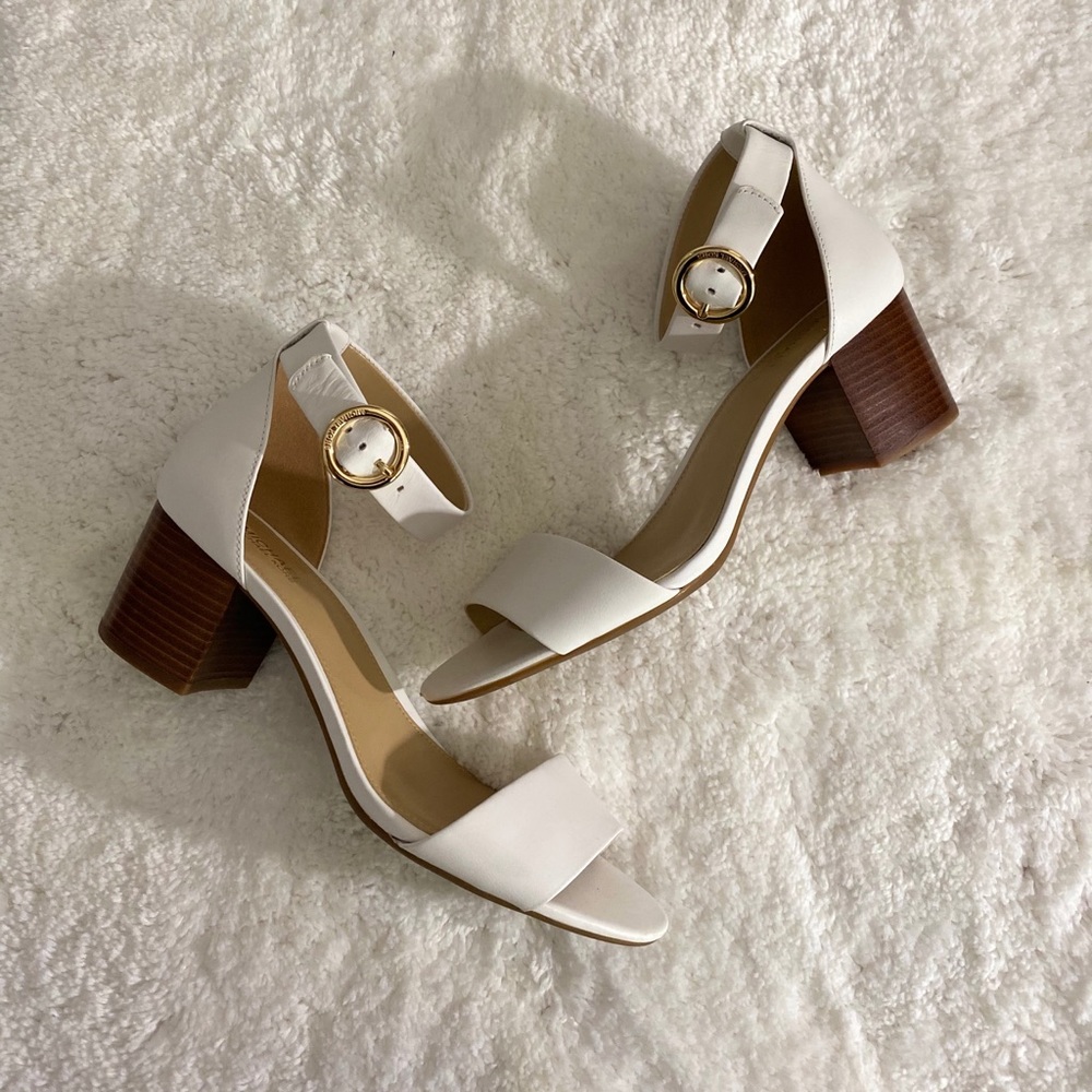 Michael Kors white Sandle Heels